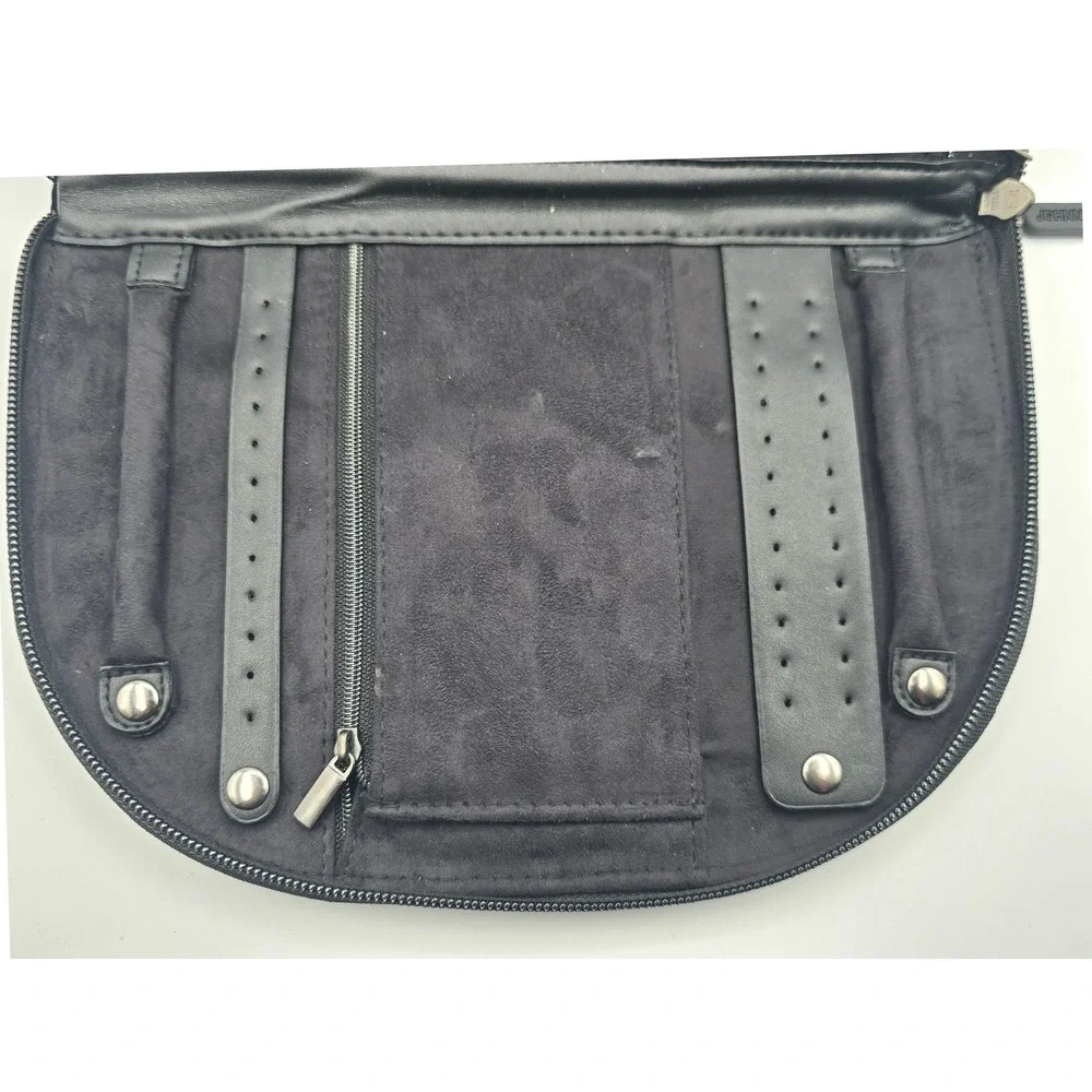 Johnny Was Embroidered‎ Velvet Jewelry Organizer Travel Aztec Case Clutch Boho